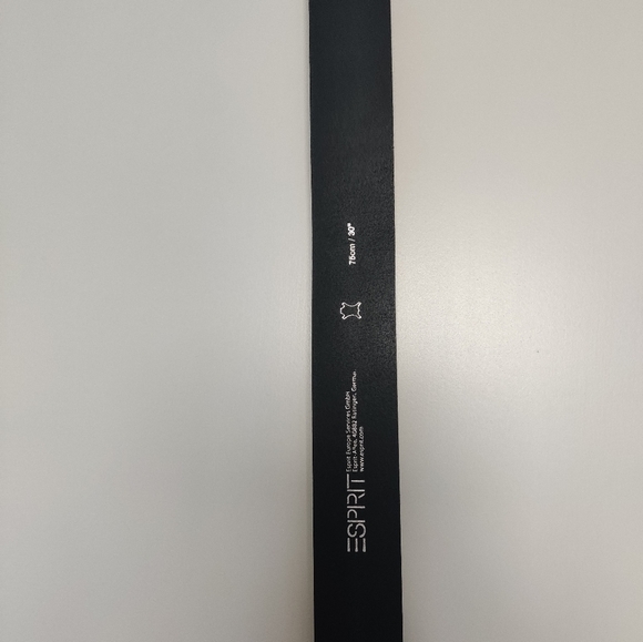 Nwot Esprit waist leather belt + bonus f21 waist thin belt - Picture 3 of 7